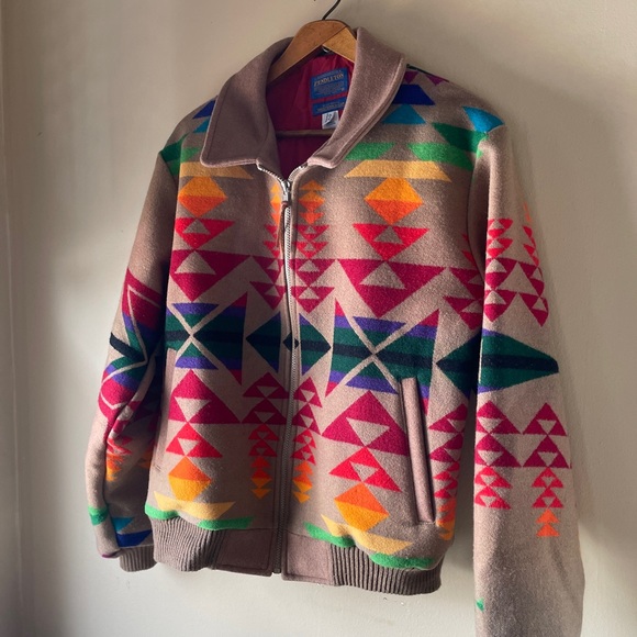 vintage pendleton jacket aztec | High Grade Pendleton Jacket | Vintage Pendleton - Picture 2 of 8